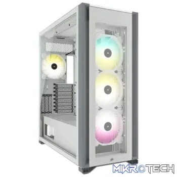 Corsair iCUE 7000X RGB Tempered Glass Full Tower E-ATX Case  White